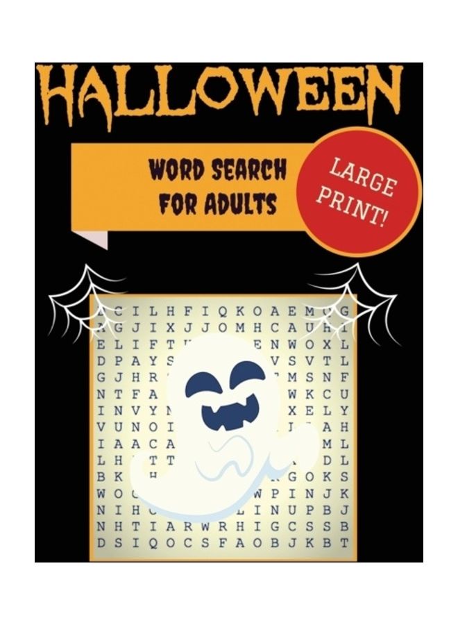 Halloween Word Search For Adults paperback english - Image 2