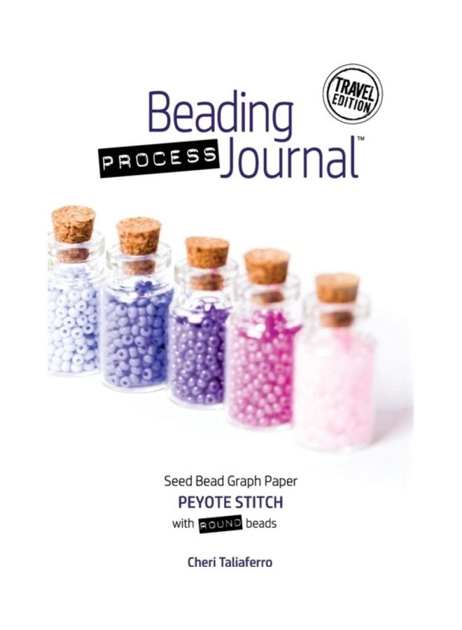 Beading Process Journal Travel Edition: Peyote Stitch for Round Beads paperback english  - Image 3