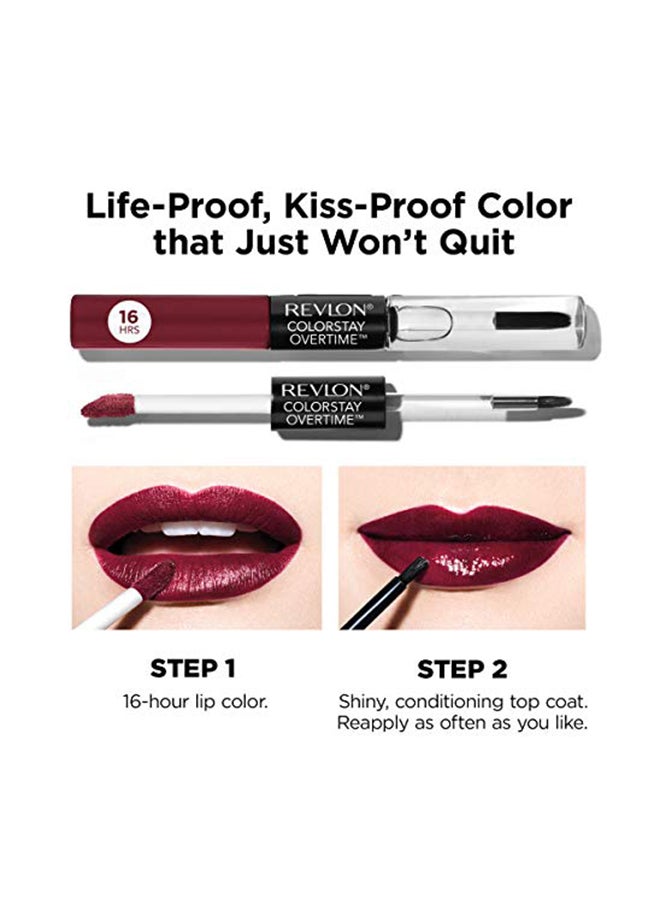 Revlon - Colorstay Overtime Lipcolor 140 Ultimate Wine - Image 1