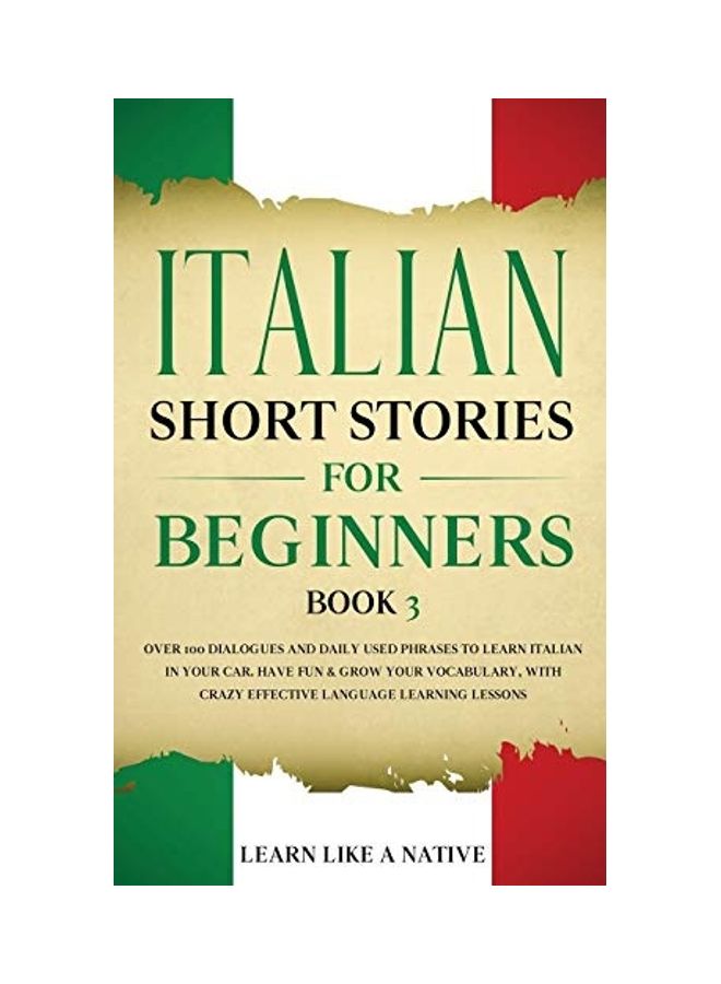 Italian Short Stories For Beginners Book 3 paperback english 