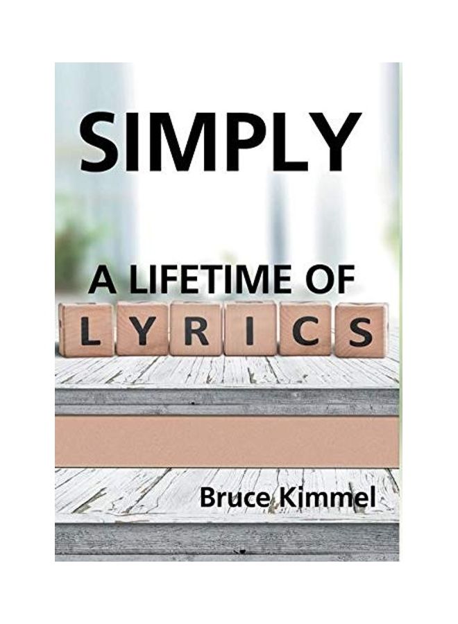 Simply A Lifetime Of Lyrics hardcover english  - Image 1