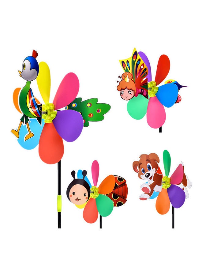 Cartoon Ladybug Windmill Wind Spinner Toy 21inch