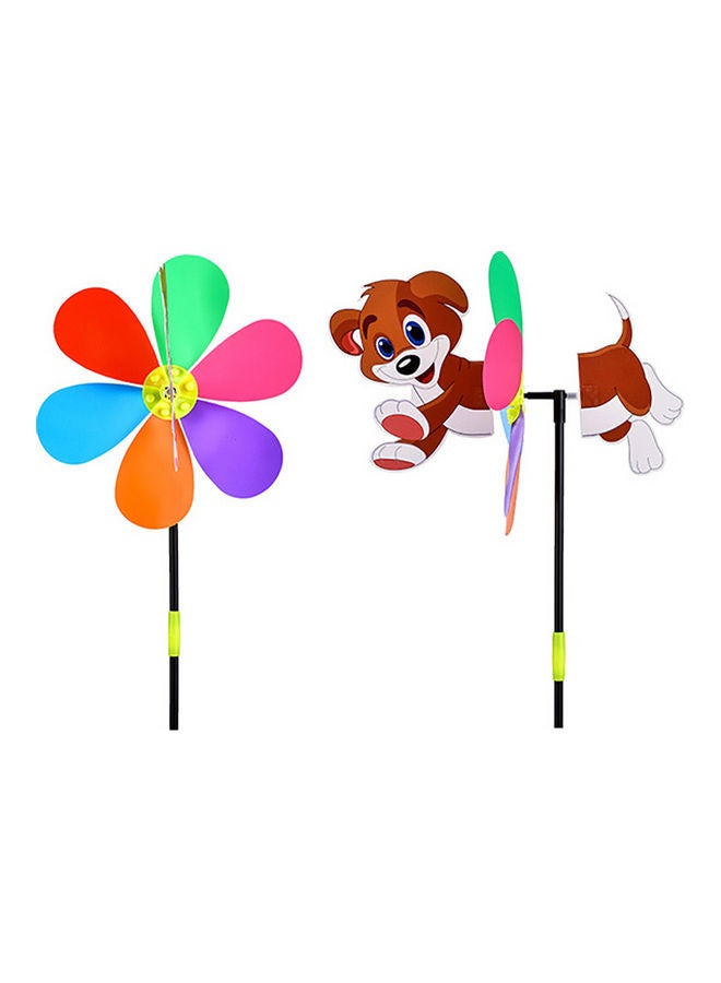 Cartoon Ladybug Windmill Wind Spinner Toy 21inch