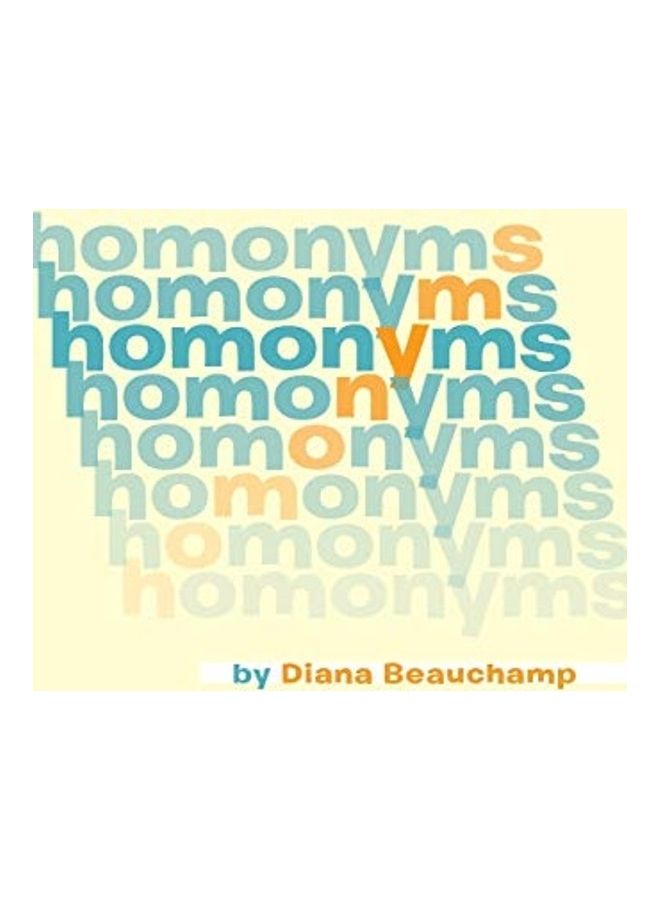 Homonyms paperback english