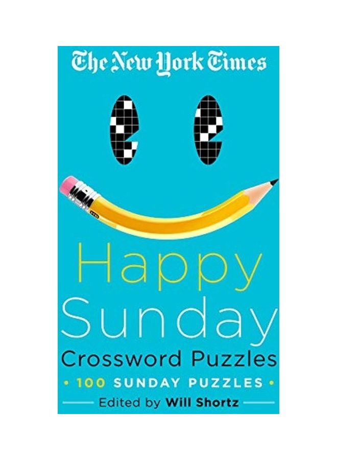 Happy Sunday Crossword Puzzles: 100 Sunday Puzzles paperback english  - Image 1