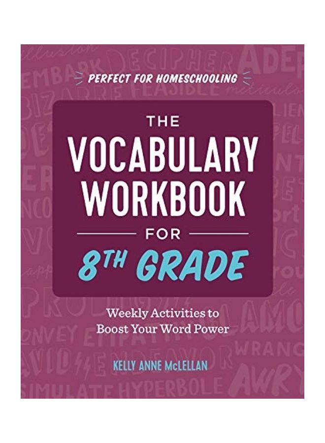 كتاب المفردات للصف الثامن: أنشطة أسبوعية لتعزيز قوة كلماتك