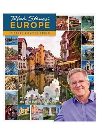 Rick Steves' Europe Picture-A-Day Wall Calendar 2021 Paperback English by Rick Steves - v1604989541/N42080031A_1