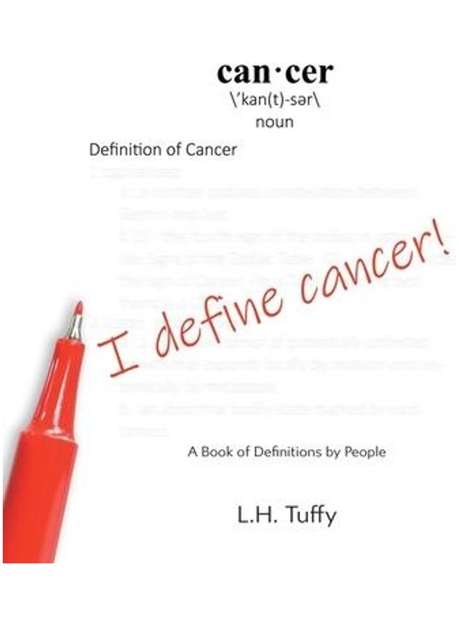 I Define Cancer!: A Book of Definitions by People paperback english - Image 2
