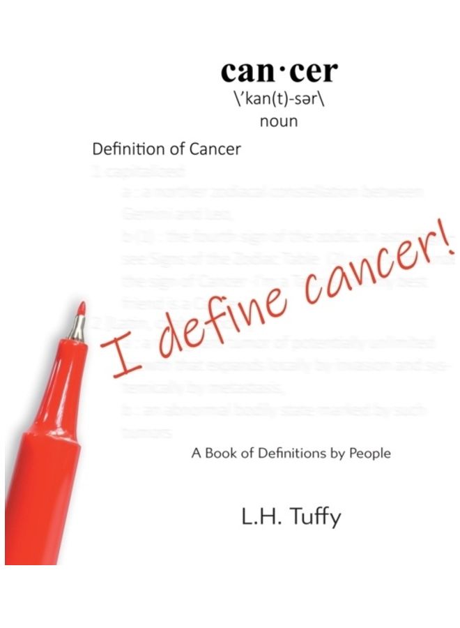 I Define Cancer!: A Book of Definitions by People paperback english - Image 3