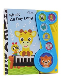 Baby Einstein: Music All Day Long Hardcover English by Pi Kids - 43984 