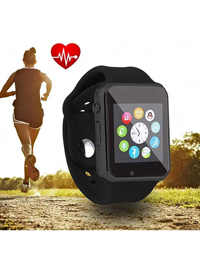 Intag - A1 Bluetooth Smart Watch Phone Mate SIM GSM With Camera Black - Image 1