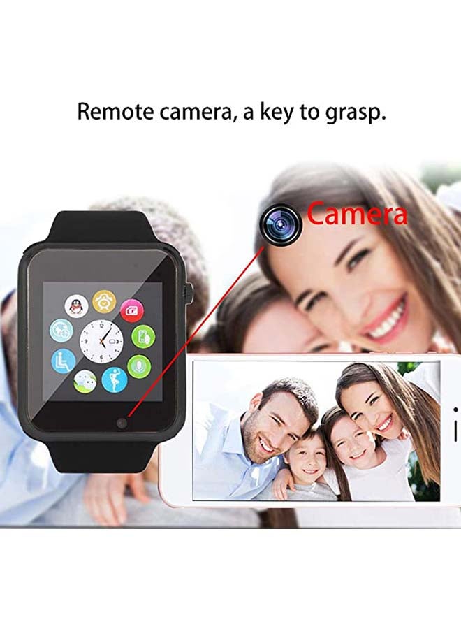 Intag - A1 Bluetooth Smart Watch Phone Mate SIM GSM With Camera Black - Image 1