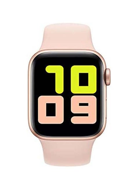 T500 Fitrist Smart Watch With BT Call Funtion Series 5 Rose Gold