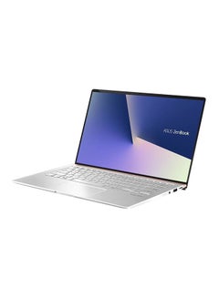 ASUS ZenBook 14 Laptop With 14-Inch Full HD Display, 10th Gen Core i7 10510U Processor/8GB RAM/512GB SSD/Intel UHD Graphics/Windows 10/International Version English Icicle Silver  - Image 2