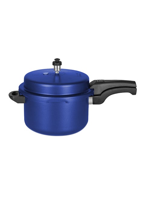 Aluminium Pressure Cooker Blue
