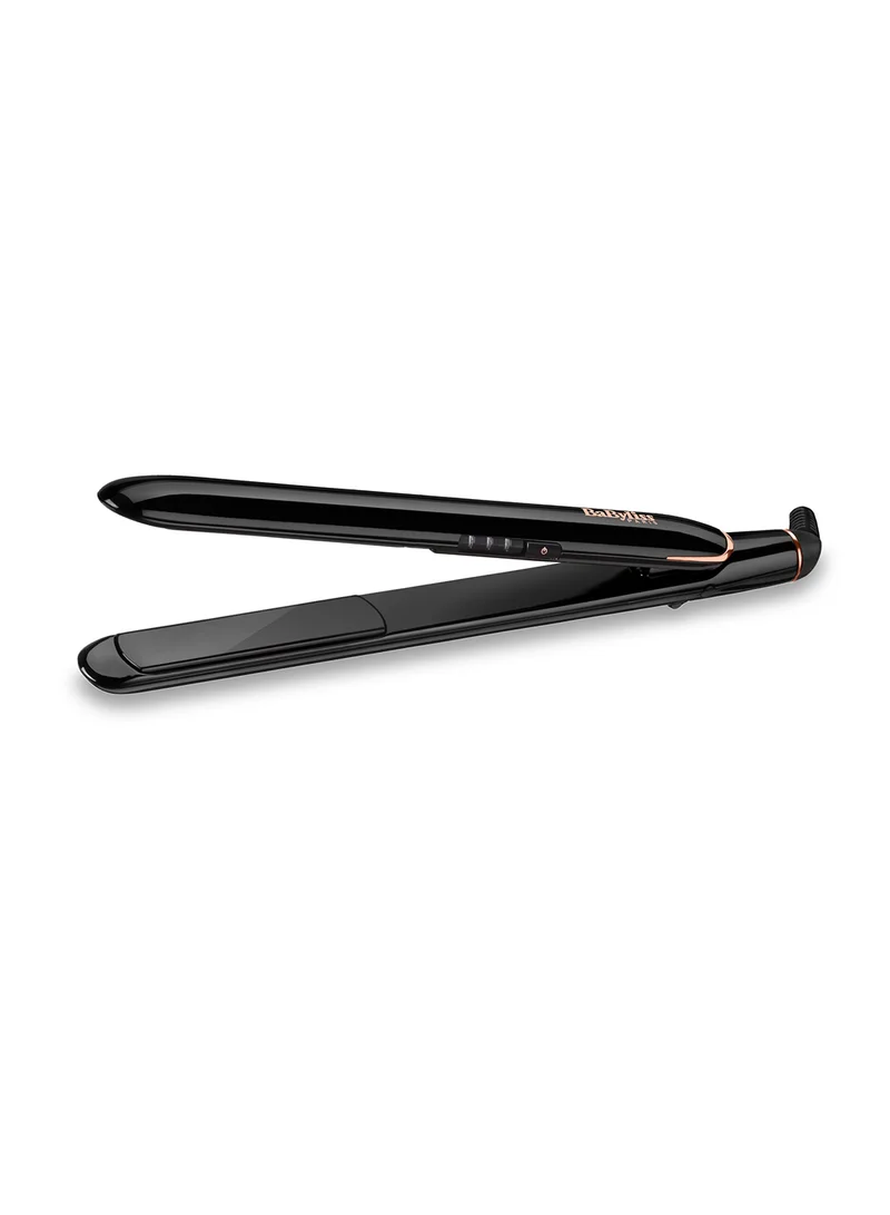 babyliss Smooth Finish 230 Hair Straightener | Titanium Ceramic Plates For Efficient Straightening | Adjustable Temperature Settings For Versatile Styling | Salon-quality Results At Home | ST250SDE