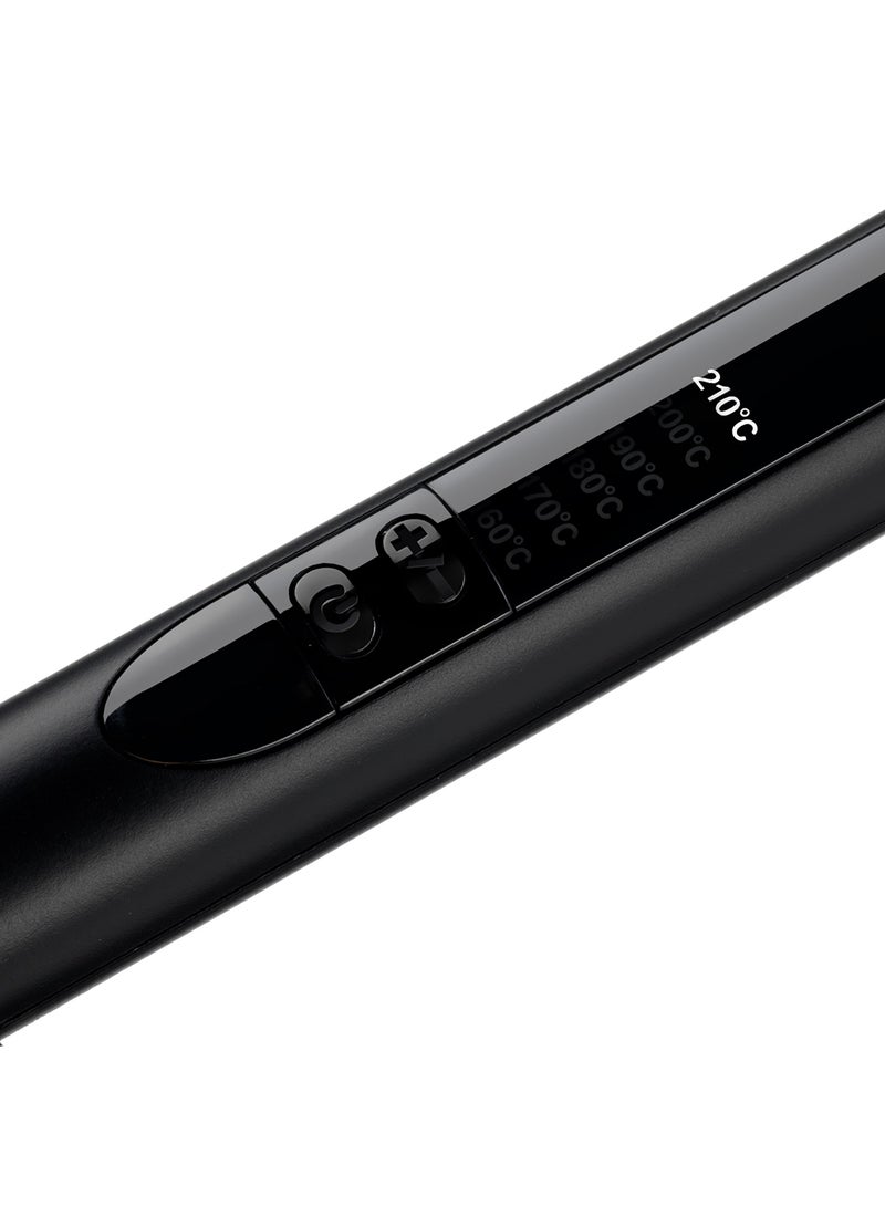 babyliss - Hair Curler | 10mm Barrel For Precise Curls | led Display For Temperature Control With Quartz Ceramic Technology | 6 Temperature Settings For Customization & Rapid Heat-up Time | C449SDE Black - Image 1