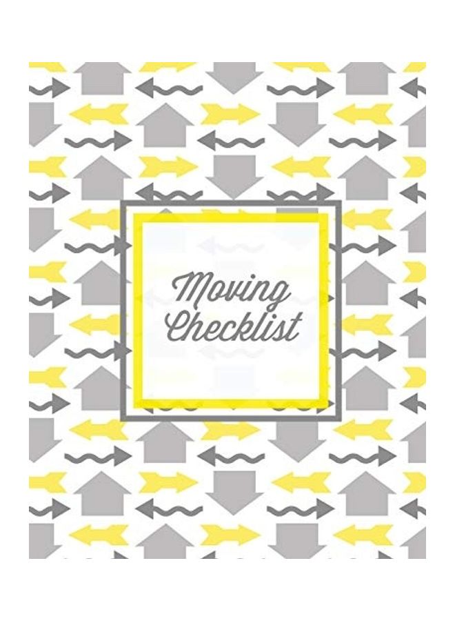 Moving Checklist: Moving To A New Home Or House, Keep Track Of Important Details & Inventory List, Track Property Move Journal, Log & Re paperback english  - Image 1