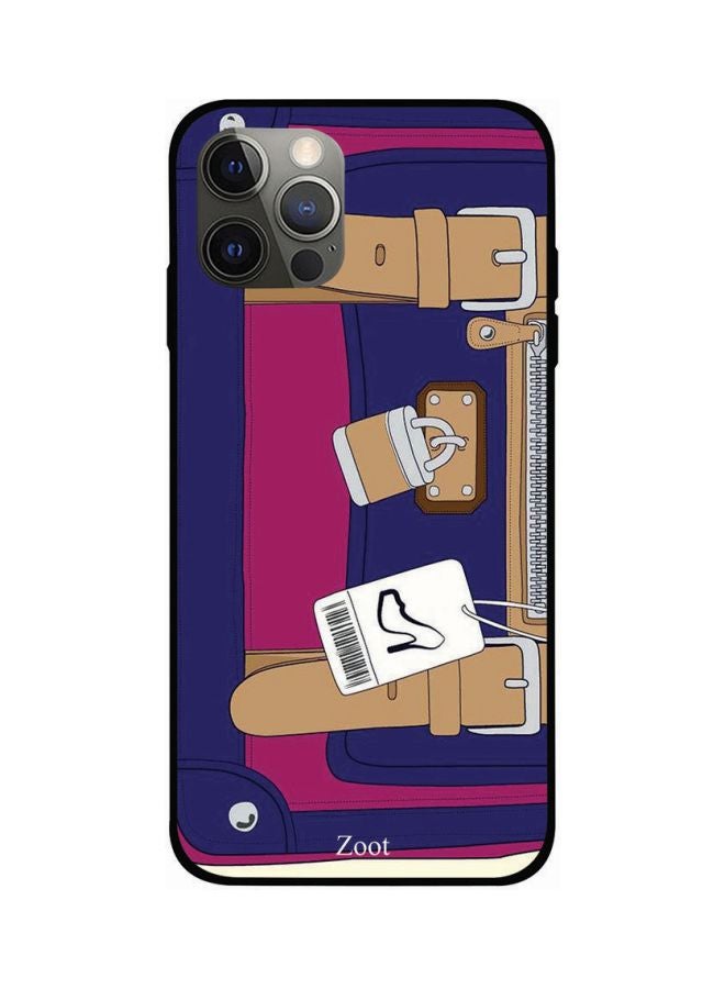Zoot Belt Printed Case Cover -for Apple iPhone 12 Pro Max Blue/Pink/Beige Blue/Pink/Beige  - Image 1