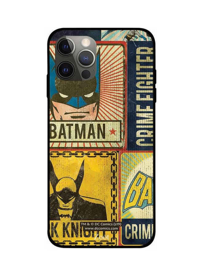 Zoot Batman Printed Case Cover For Apple iPhone 12 Pro Max Multicolour - Image 1