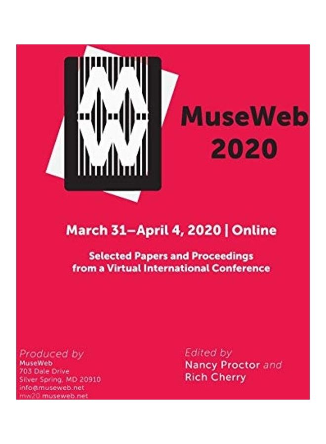 MuseWeb 2020: Selected Papers and Proceedings from a Virtual International Conference paperback english - Image 1