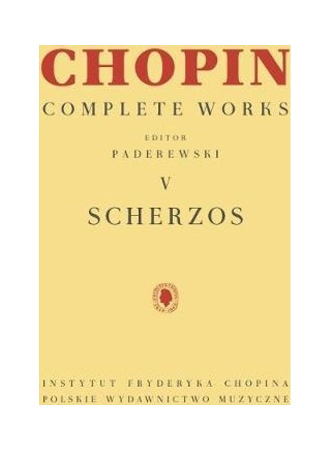 Scherzos Chopin Complete Works Vol. V paperback english - Image 2