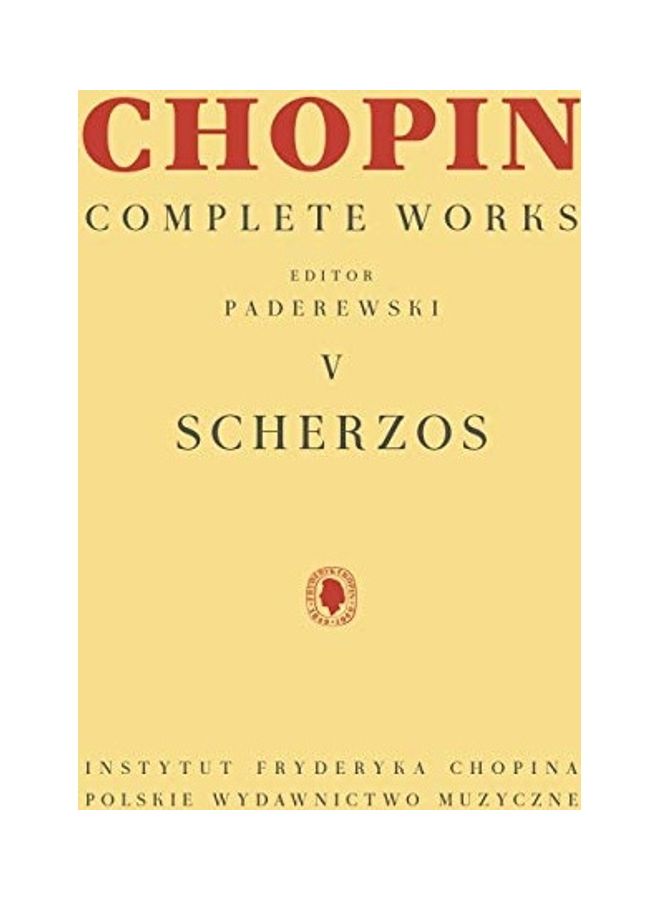Scherzos Chopin Complete Works Vol. V paperback english - Image 1