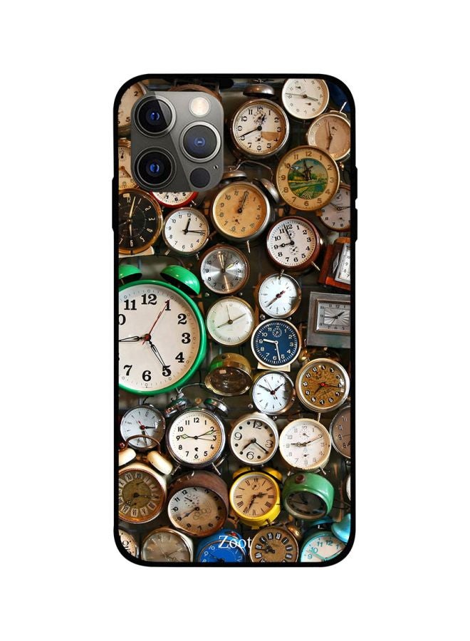 Zoot Clocks Printed Case Cover For Apple iPhone 12 Pro Max Multicolour - Image 1