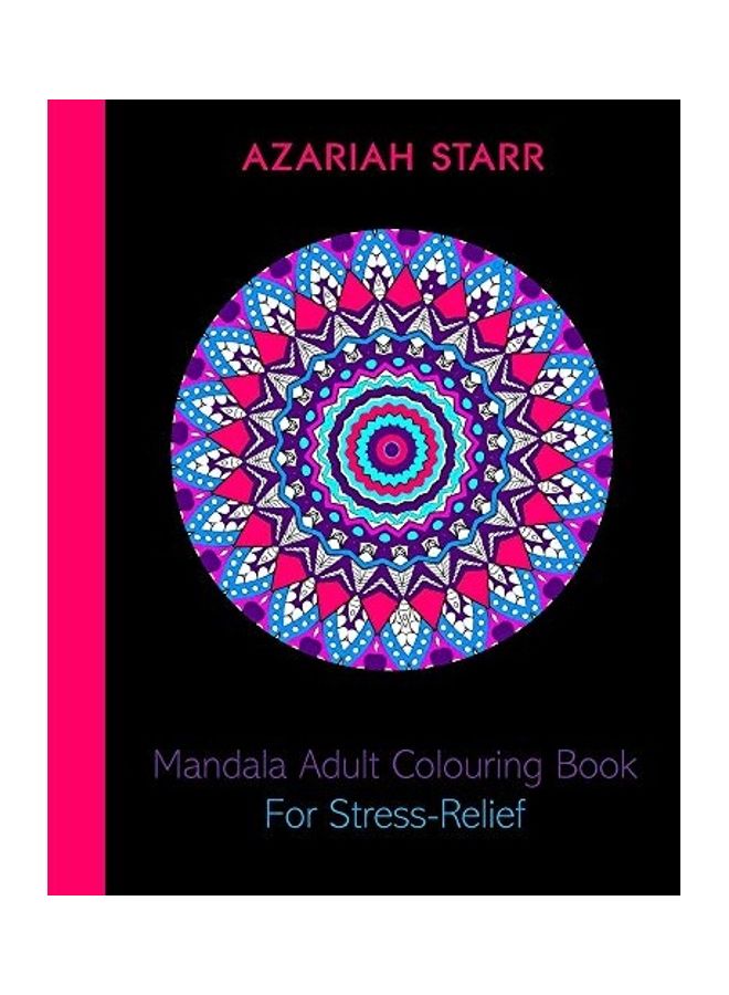 Mandala Adult Coloring Book For Stress-Relief paperback english - Image 1