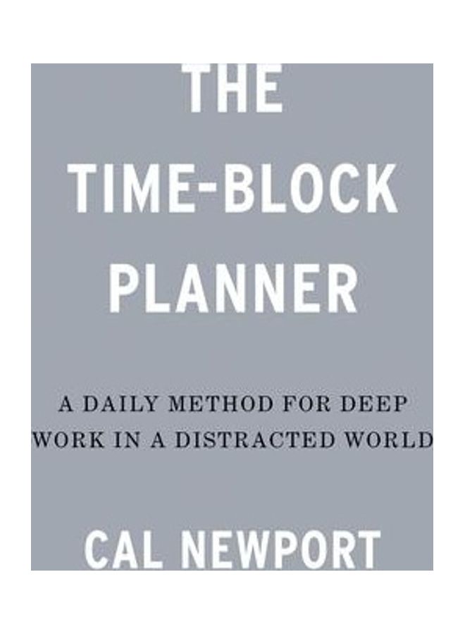 The Time-Block Planner Paperback English by Cal Newport  - Image 2