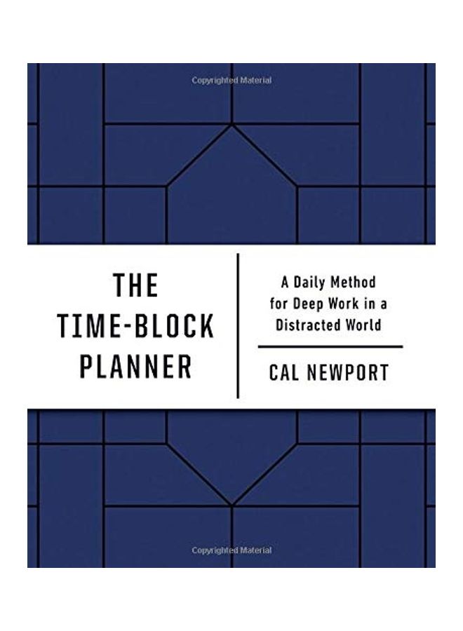 The Time-Block Planner Paperback English by Cal Newport  - Image 1