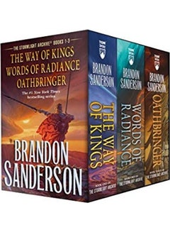 Boxed Set I, Books 1-3: The Way Of Kings, Words Of Radiance, Oathbringer Paperback English by Brandon Sanderson - 44068