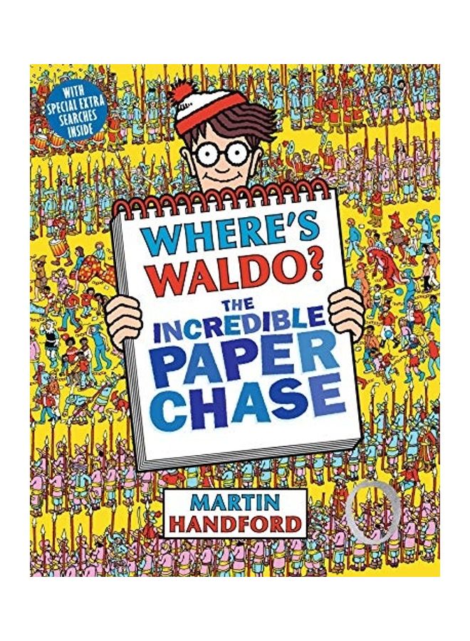 null - Wheres Waldo The Incredible Paper Chase paperback english - Image 1