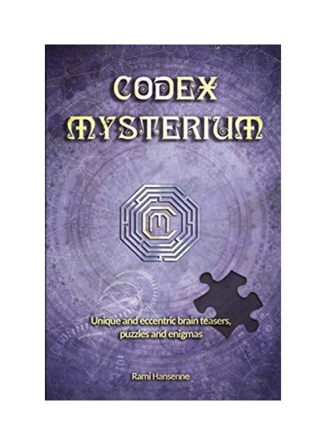Codex Mysterium: Unique and eccentric brain teasers, puzzles and enigmas paperback english  - Image 3