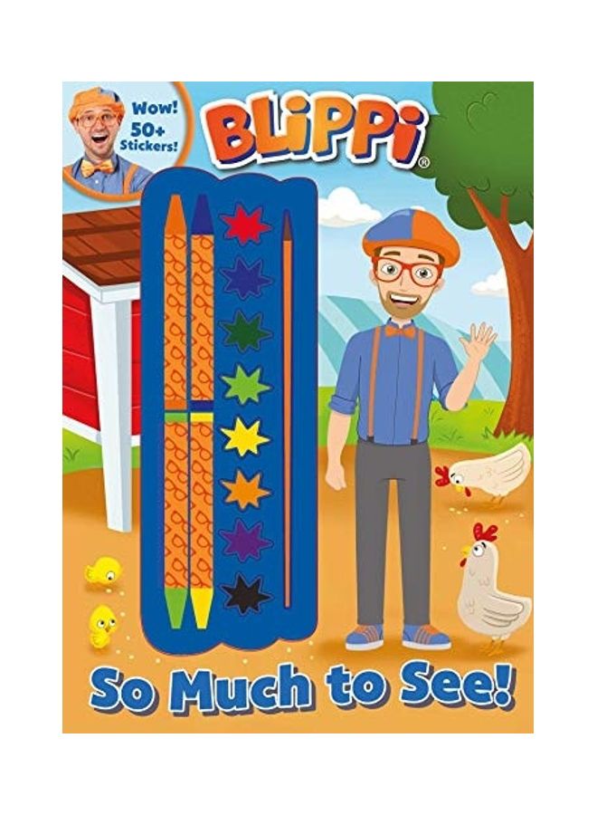 Blippi: So Much to See! Paperback English by Editors of Studio Fun International  - Image 1