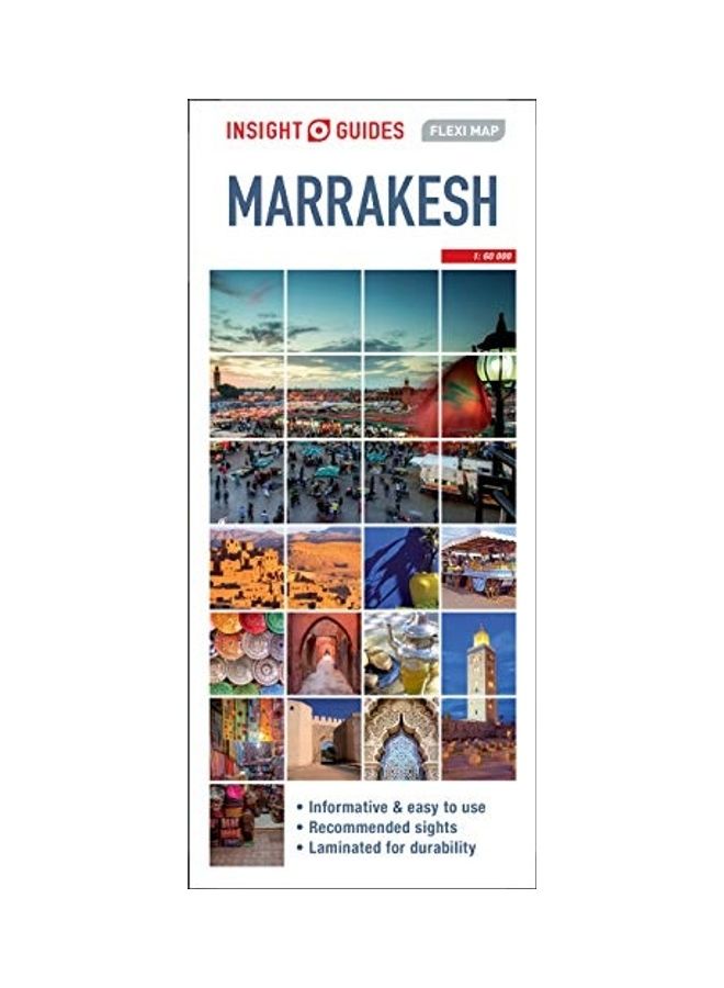 Insight Guides Flexi Map Marrakech (Insight Maps) english