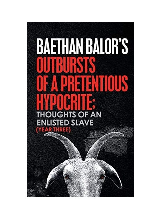 Outbursts Of A Pretentious Hypocrite; paperback english