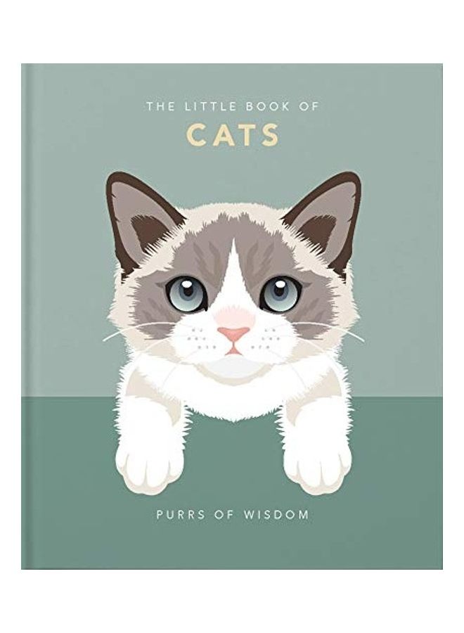 The Little Book of Cats: Purrs of Wisdom hardcover english  - Image 1