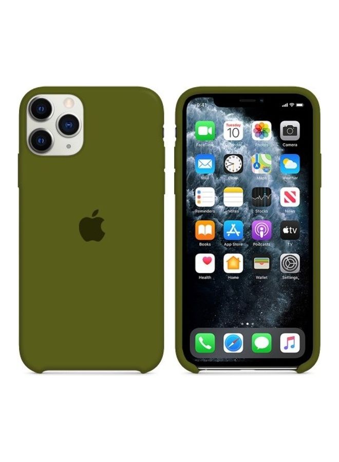 Generic - Protective Silicone Case Cover For Apple iPhone 12 Pro Cedar Green - Image 1
