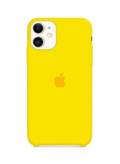 Protective Case Cover For Apple iPhone 12 Canary Yellow