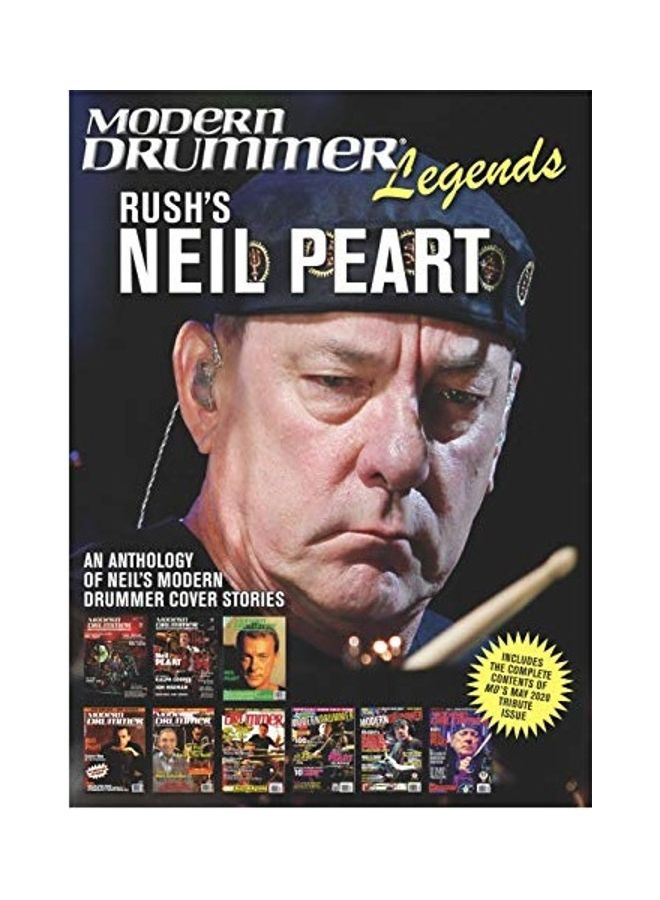 Modern Drummer Legends Paperback English by Neil Peart