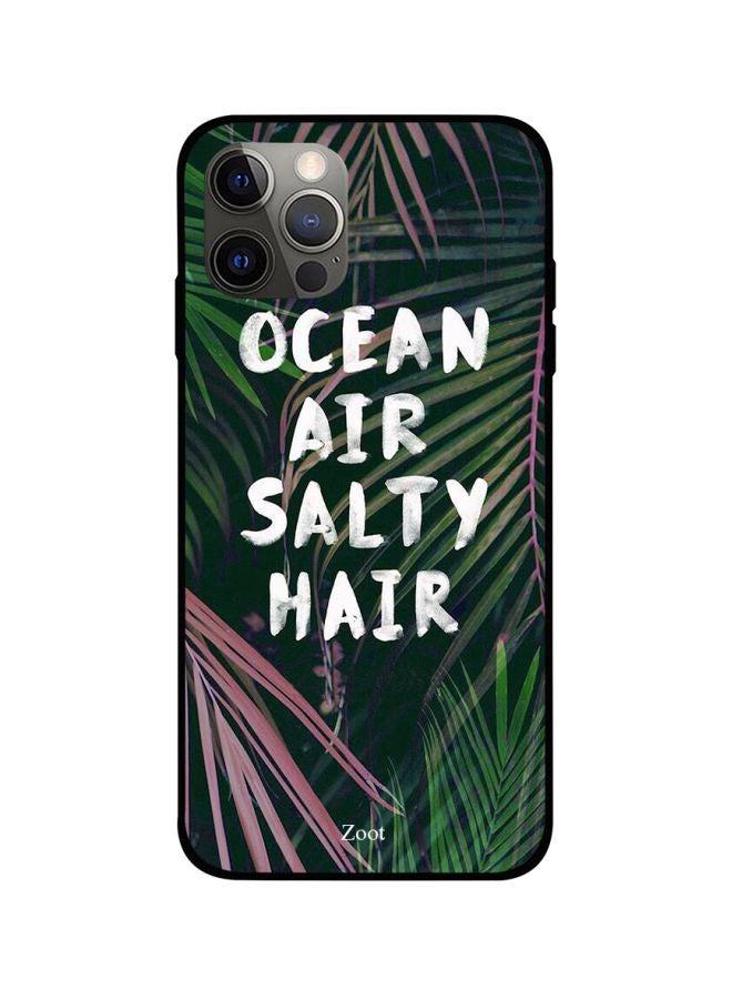 Zoot Ocean Air Salty Hair Printed Case Cover -for Apple iPhone 12 Pro Max Green/Pink/White Green/Pink/White  - Image 1