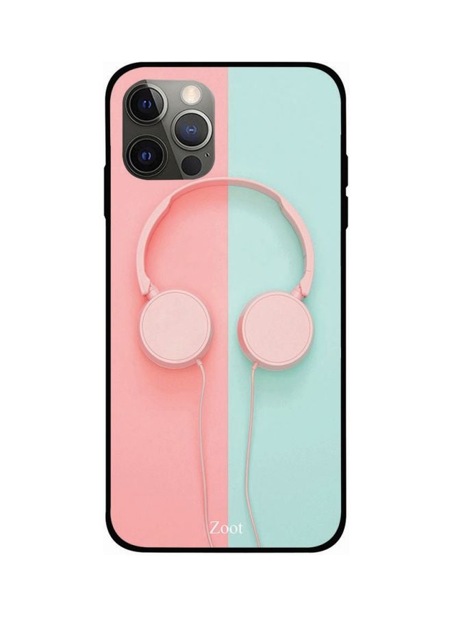 Zoot Headphones Printed Case Cover -for Apple iPhone 12 Pro Max Pink/Blue Pink/Blue - Image 1