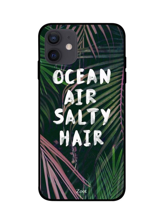 Zoot Ocean Air Salty Hair Printed Case Cover -for Apple iPhone 12 mini Green/White/Pink Green/White/Pink  - Image 1