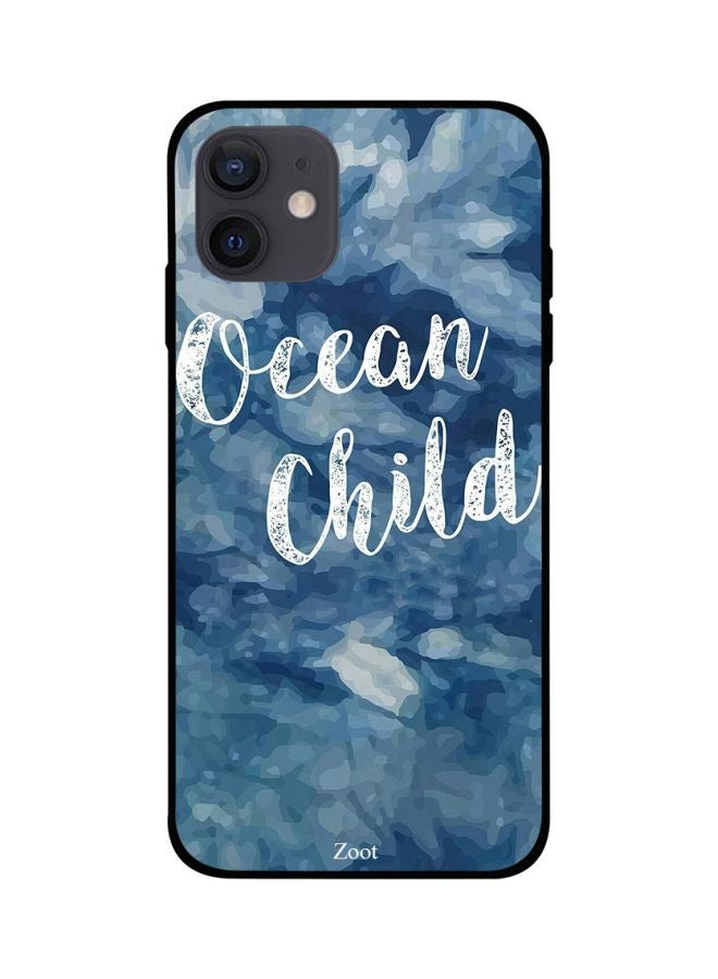 Zoot Ocean Child Printed Case Cover -for Apple iPhone 12 mini Blue/White Blue/White  - Image 1
