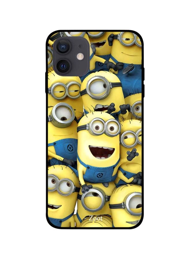 Zoot Minions Printed Case Cover -for Apple iPhone 12 mini Yellow/Blue/White Yellow/Blue/White - Image 1