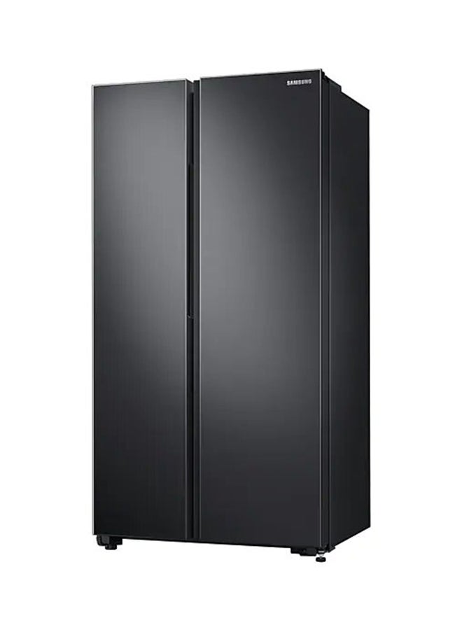 Samsung - Side By Side With Digital Inverter Technology Refrigerator 647 0 W RS62R5001B4 Black - Image 1