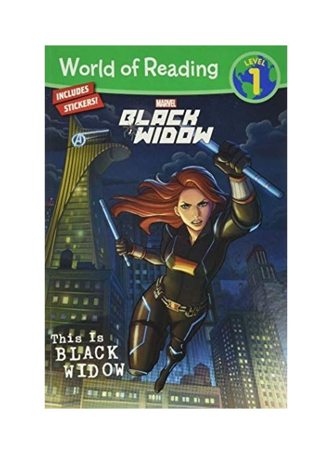 This Is Black Widow [With Stickers] Paperback English by Marvel Press Book Group 