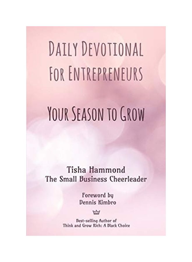 Daily Devotional For Entrepreneurs: Your Season To Grow paperback english  - Image 1