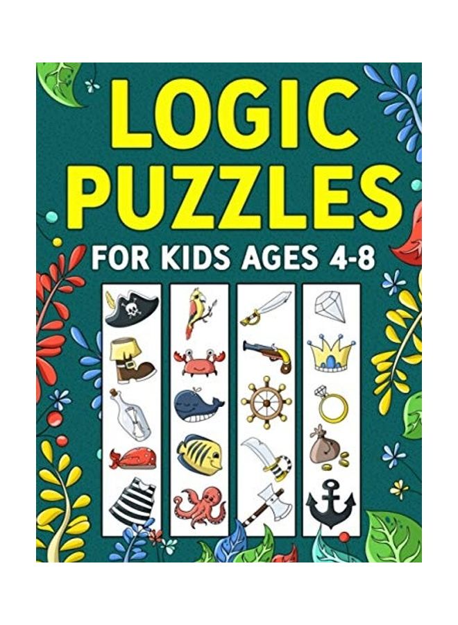 Logic Puzzles For Kids Ages 4-8 paperback english 
